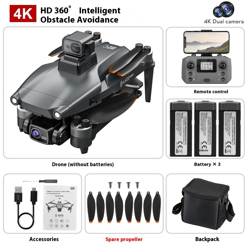 L600PRO Foldable 4-Axis Drone with HD Remote Control