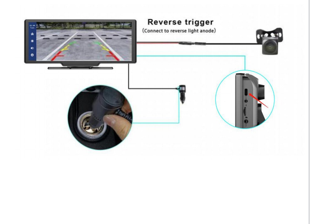 Smart Player with Wireless Carplay & Two-way Video