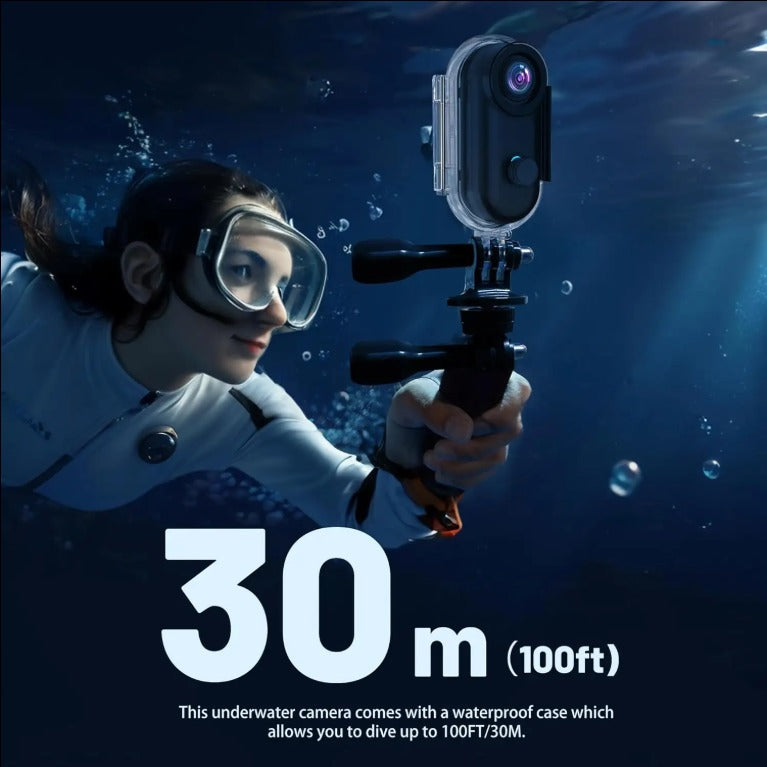 128GB Mini Body Camera 4K/1080P