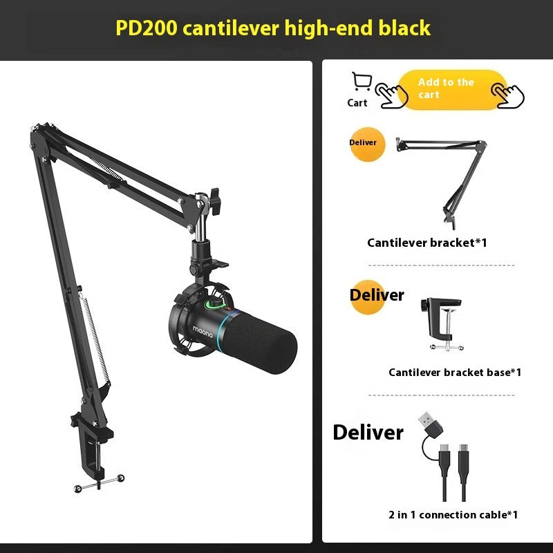 Desktop Dynamic Microphone Set