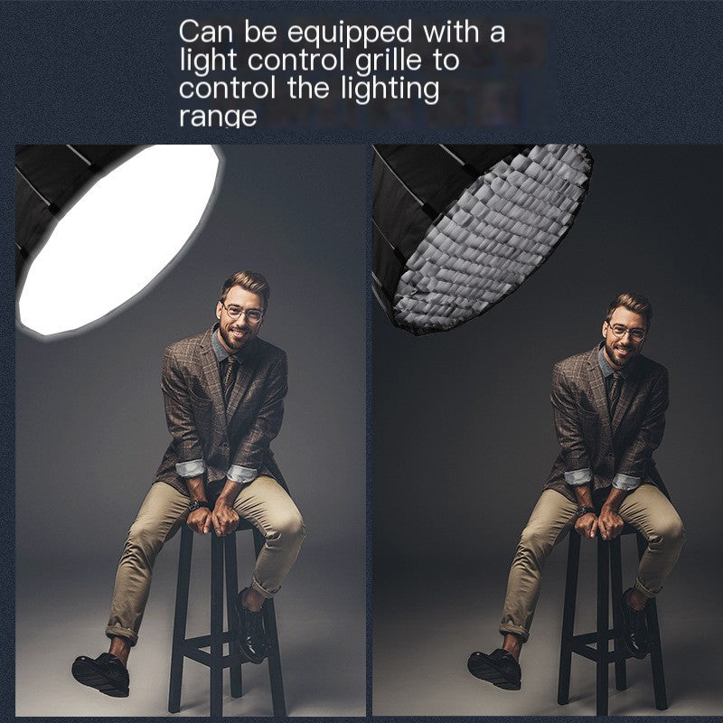 Quick-Install Deep Throw Softbox 60/90/120CM with Grid