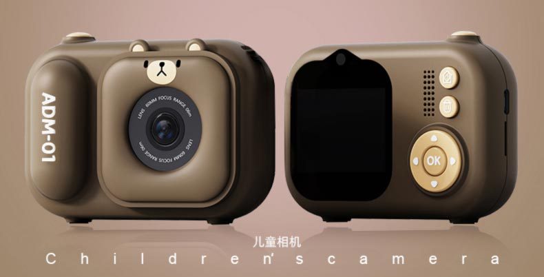 Mini HD Kids Camera - Handheld DSLR for Students