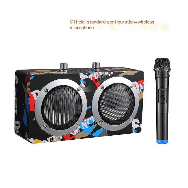 M20 Wooden Bluetooth Speaker with High Power Bass