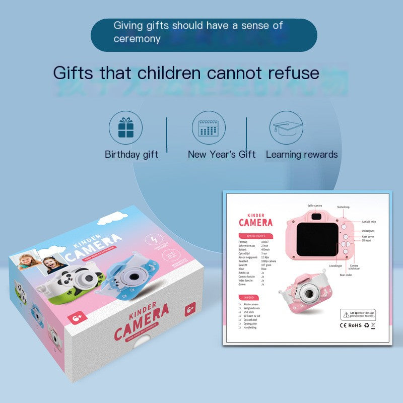 Cross-Border Panda Kids Digital Cartoon Camera