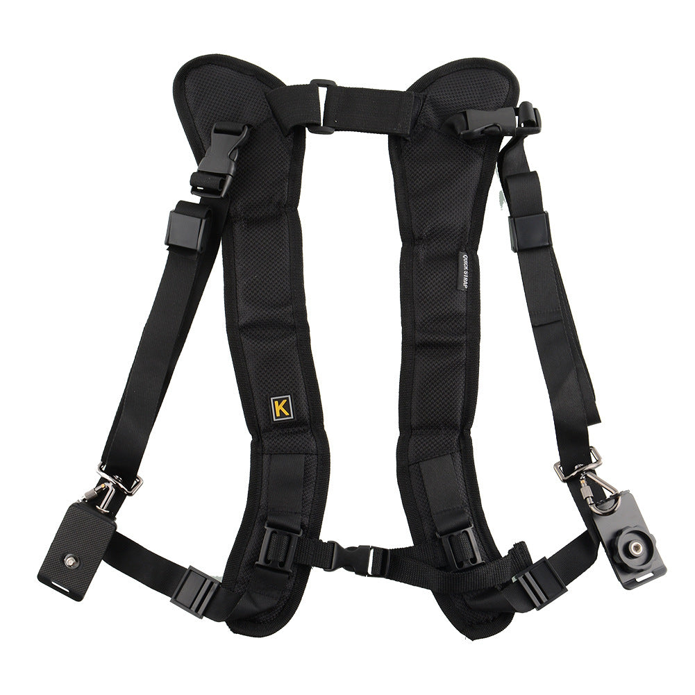 Camera Strap Dual Shoulder for DSLR Quick Shooter