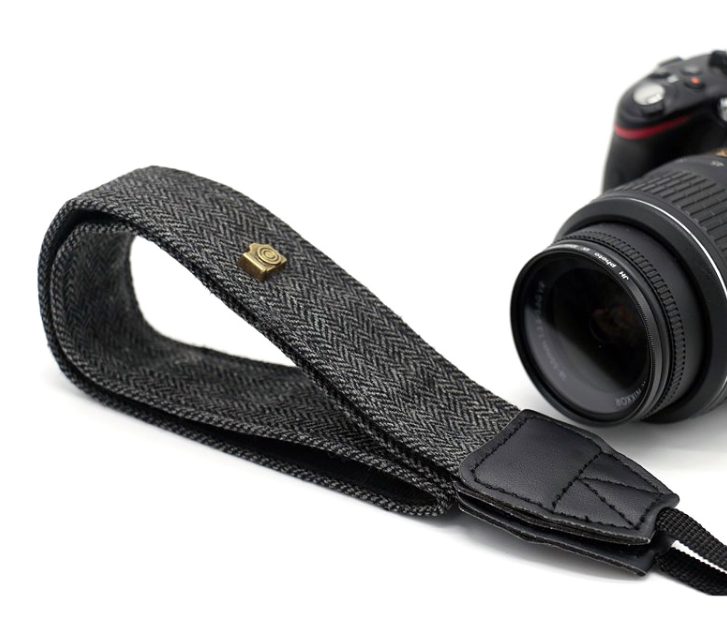 Canon Nikon Cotton Camera Strap with Vintage Design