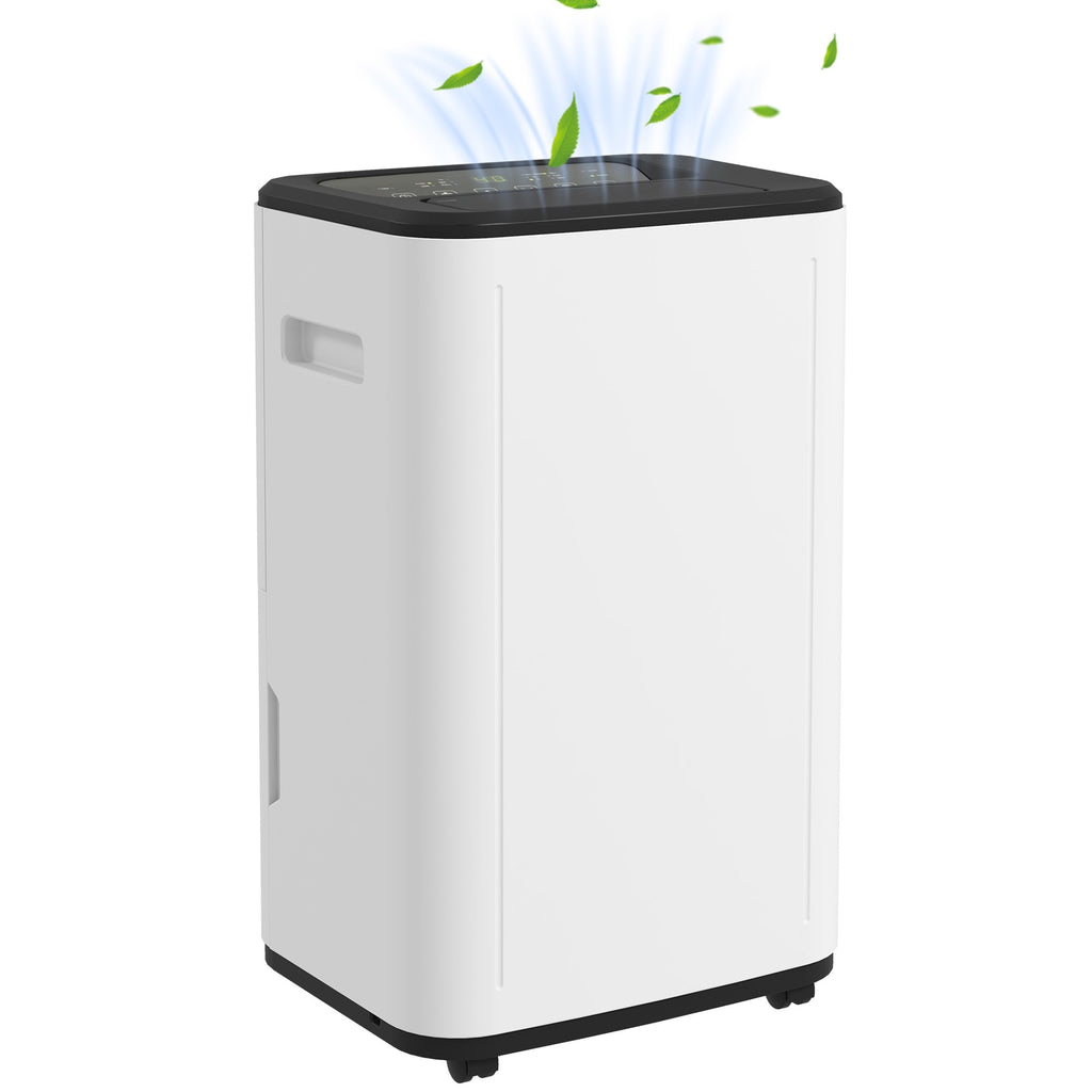 6000mL Portable Dehumidifier, 24H Timer, 20L/Day