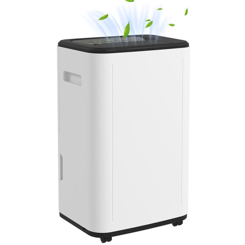 6000mL Portable Dehumidifier, 24H Timer, 20L/Day