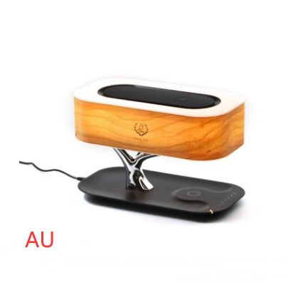 Tree Lamp Wireless Charger with Bluetooth Speaker
