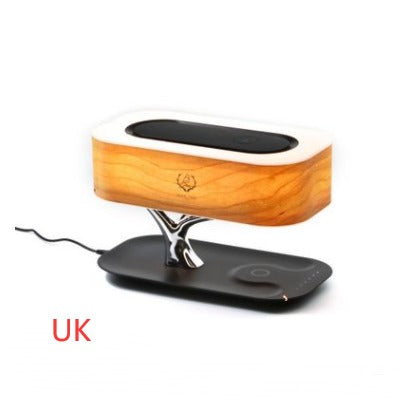 Tree Lamp Wireless Charger with Bluetooth Speaker