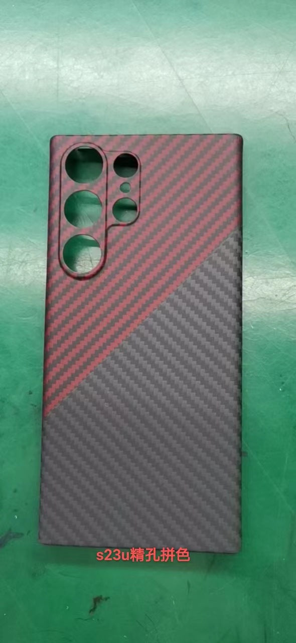 Kevlar Carbon Fiber Case for Samsung S23 Ultra