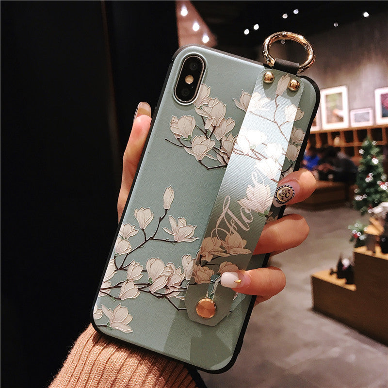 Colorful Embossed Phone Case for iPhone XS Max & OPPO R15
