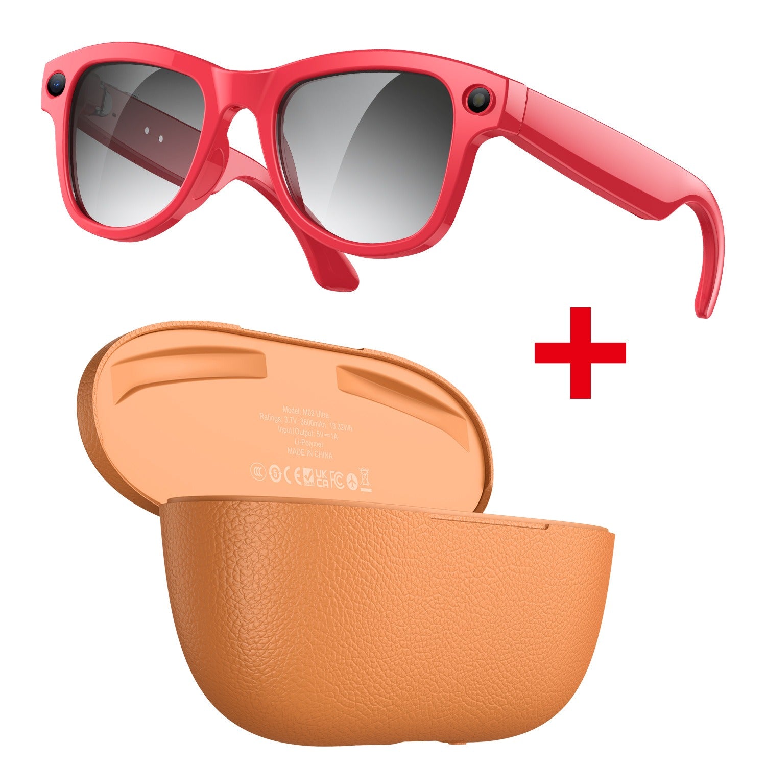 AI Glasses with Image Recognition & Wi-Fi