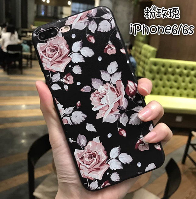 Glow-in-the-Dark Floral Phone Case for S9 Plus/Xs Max