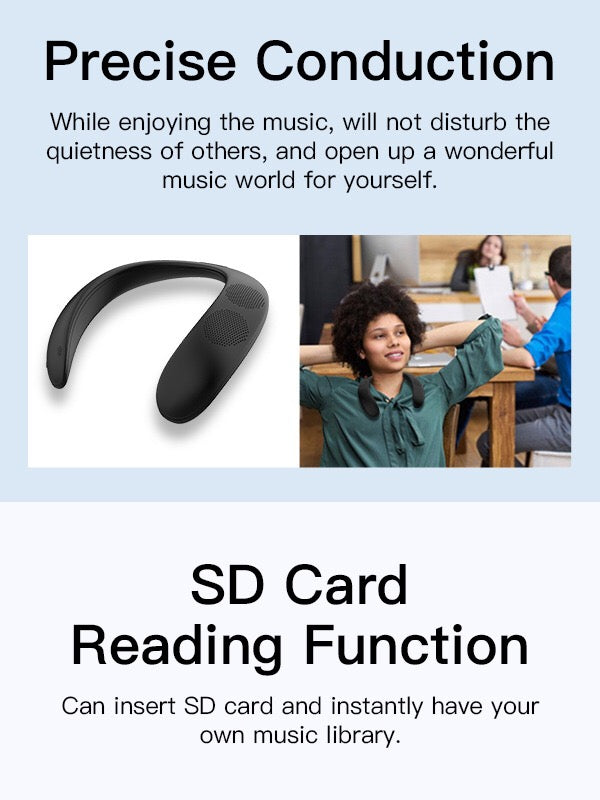 Smart Bluetooth Neckband Speaker