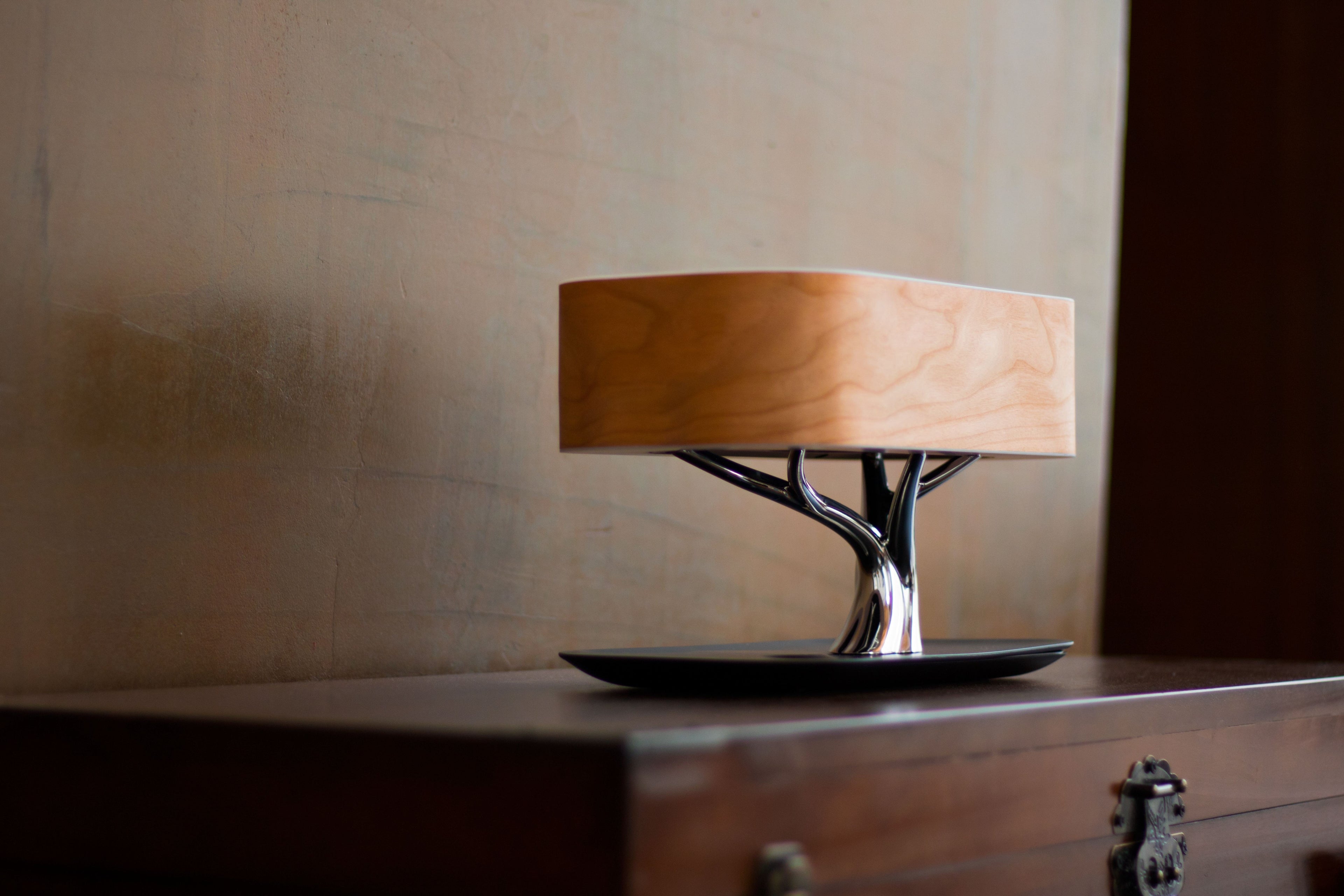 Tree Lamp Wireless Charger with Bluetooth Speaker