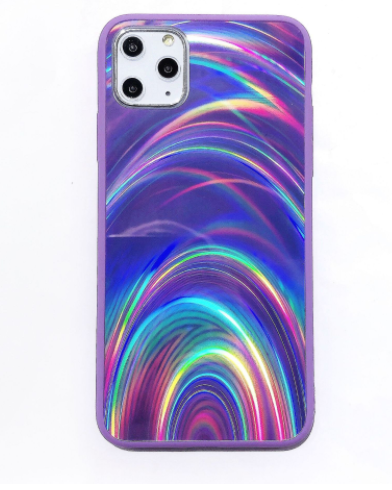 Rainbow Pattern Jelly Shell Case