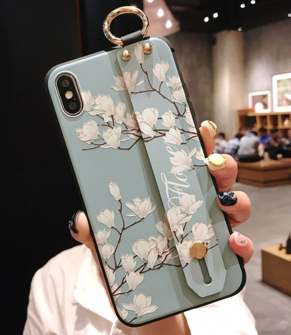 Colorful Embossed Phone Case for iPhone XS Max & OPPO R15
