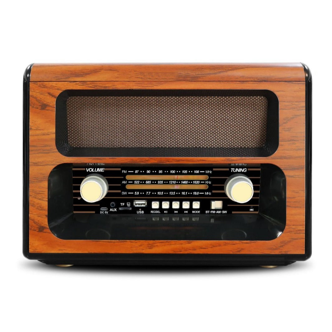 1980s Retro Full Band Bluetooth Radio MD-1910BT