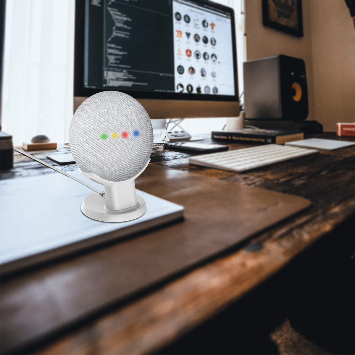 Google Smart Speaker Stand and Desktop Audio Base