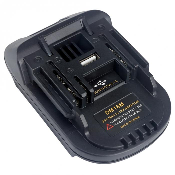 DM18M Battery Adapter and Converter for Power Supply