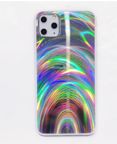 Rainbow Pattern Jelly Shell Case