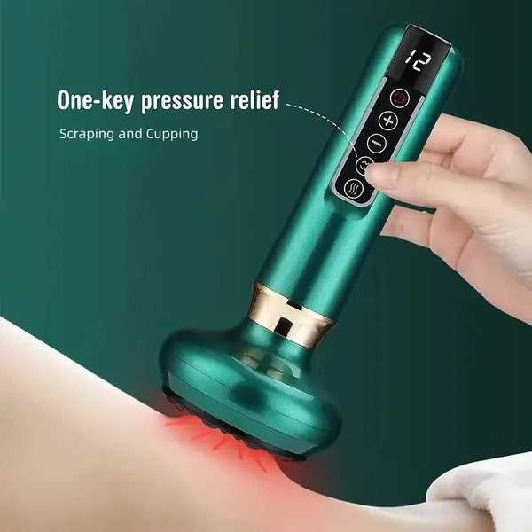 Rechargeable 12-Level Cupping Massager