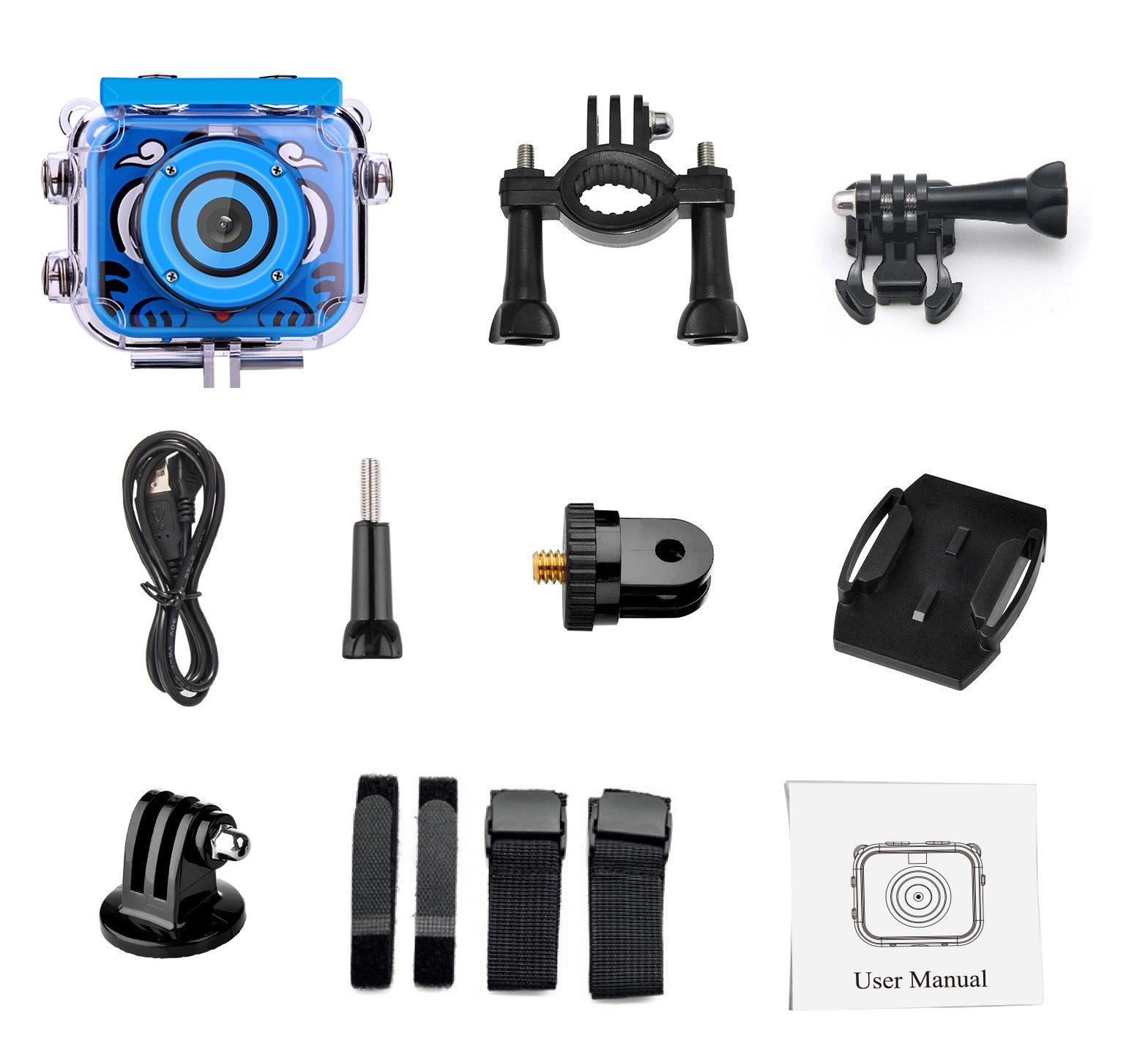 Waterproof Digital Camera for Kids - HD Mini Outdoor Use