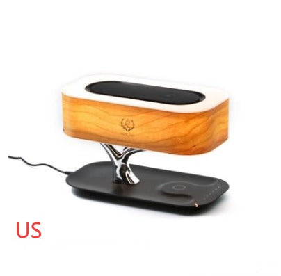 Tree Lamp Wireless Charger with Bluetooth Speaker
