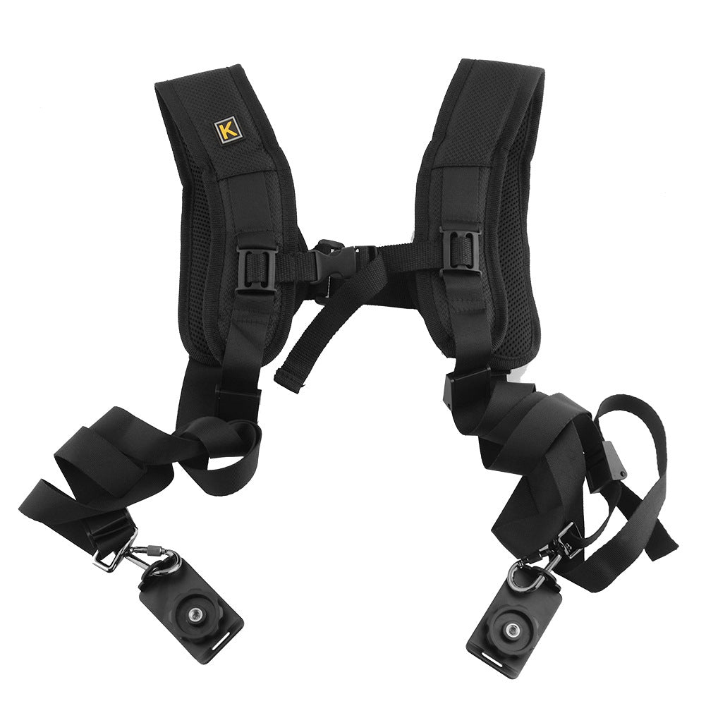 Camera Strap Dual Shoulder for DSLR Quick Shooter