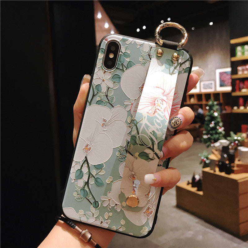 Colorful Embossed Phone Case for iPhone XS Max & OPPO R15