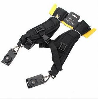 Camera Strap Dual Shoulder for DSLR Quick Shooter