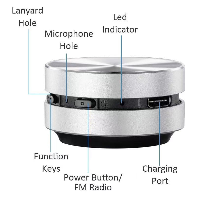 Hummingbird Wireless Bluetooth Bone Conduction Speaker