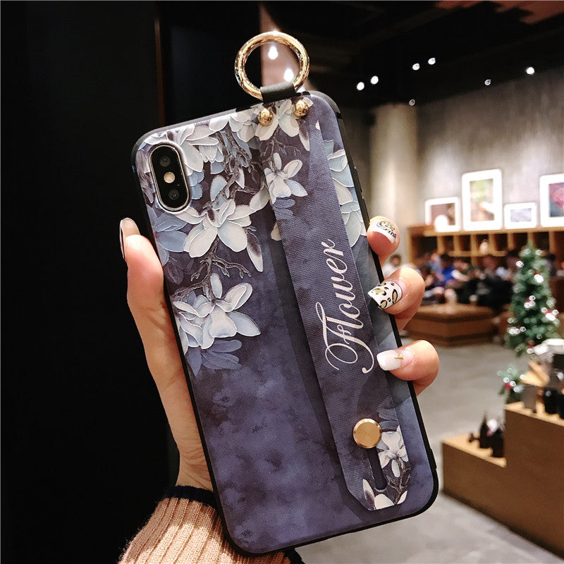 Colorful Embossed Phone Case for iPhone XS Max & OPPO R15