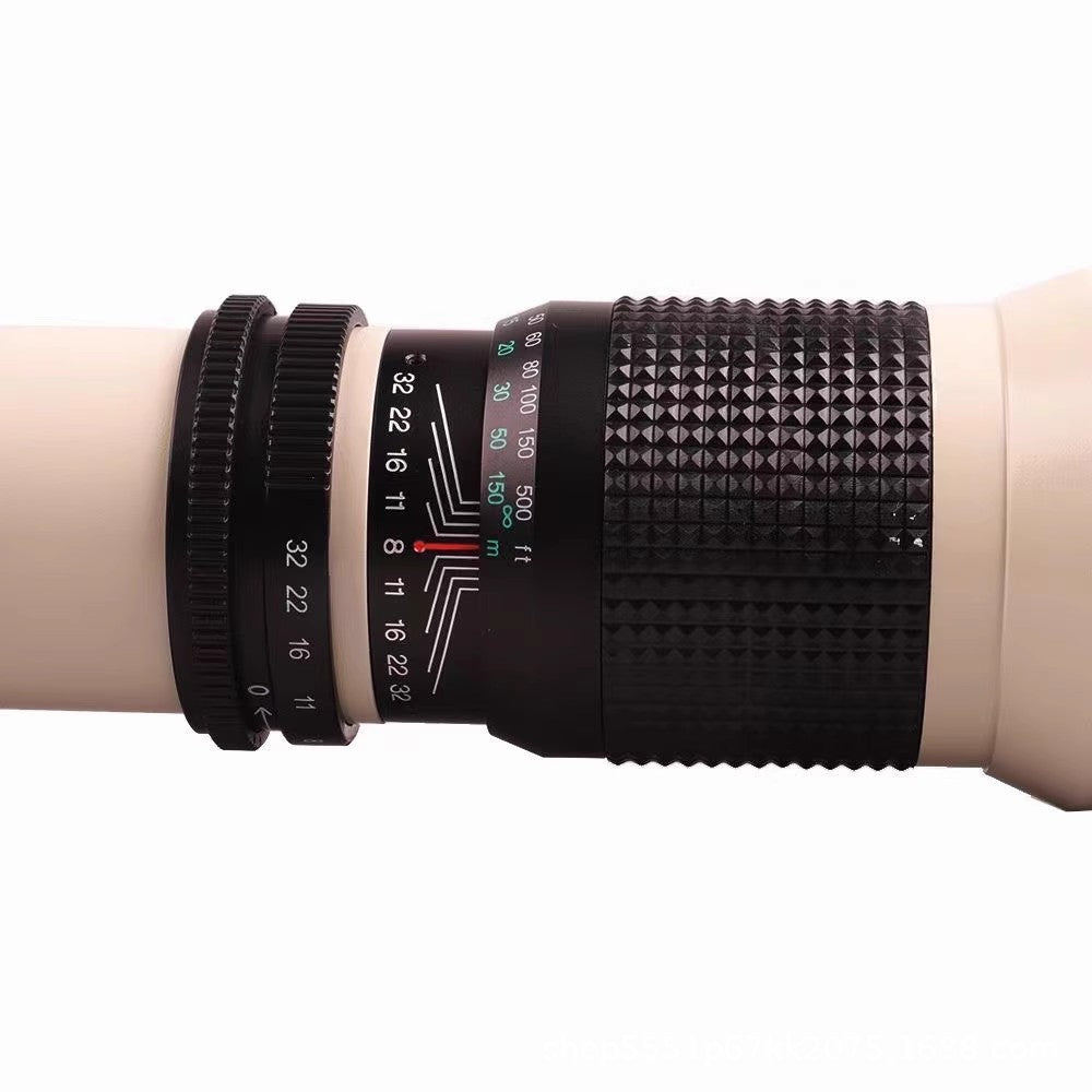 500mm f8-f32 Manual Focus Lens for Astronomy and Wildlife