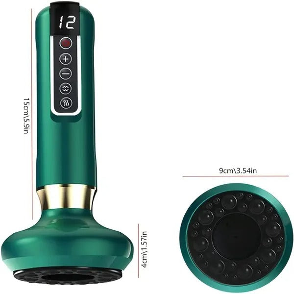 Rechargeable 12-Level Cupping Massager