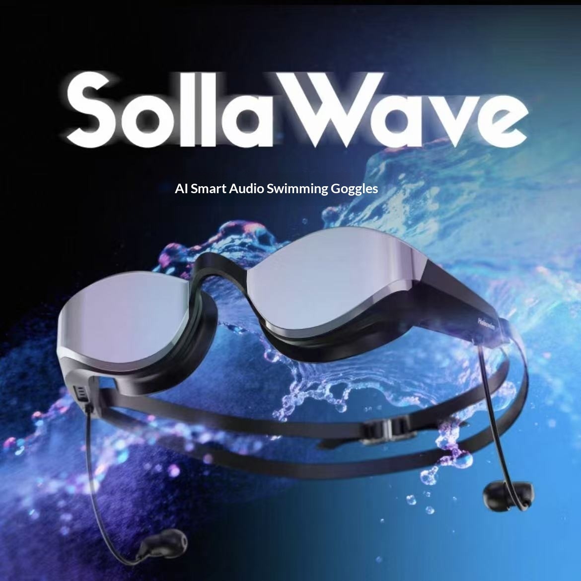 AI Swimming Goggles with Built-In Audio