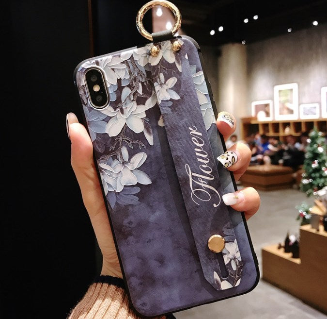 Colorful Embossed Phone Case for iPhone XS Max & OPPO R15