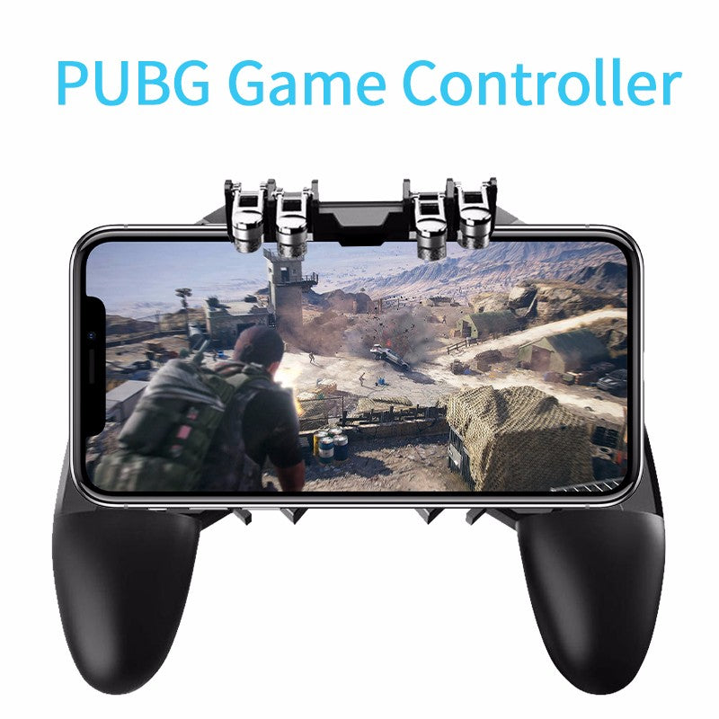 AK66 Mobile Game Controller for PUBG (Six-Finger)