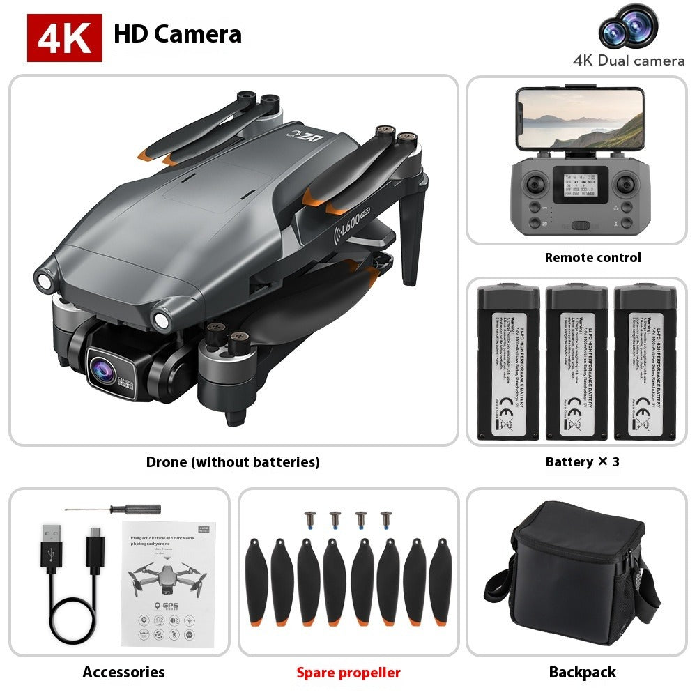 L600PRO Foldable 4-Axis Drone with HD Remote Control