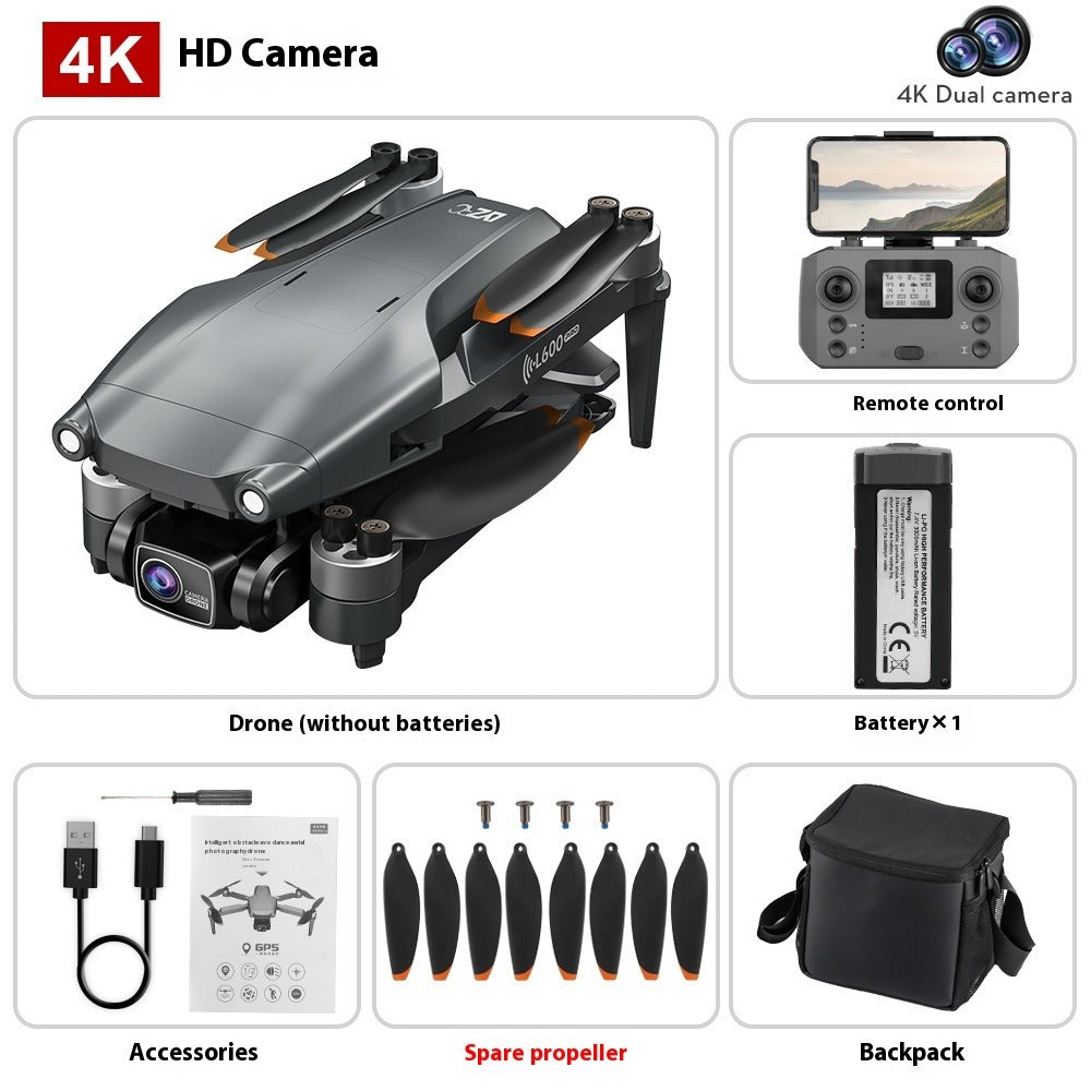 L600PRO Foldable 4-Axis Drone with HD Remote Control